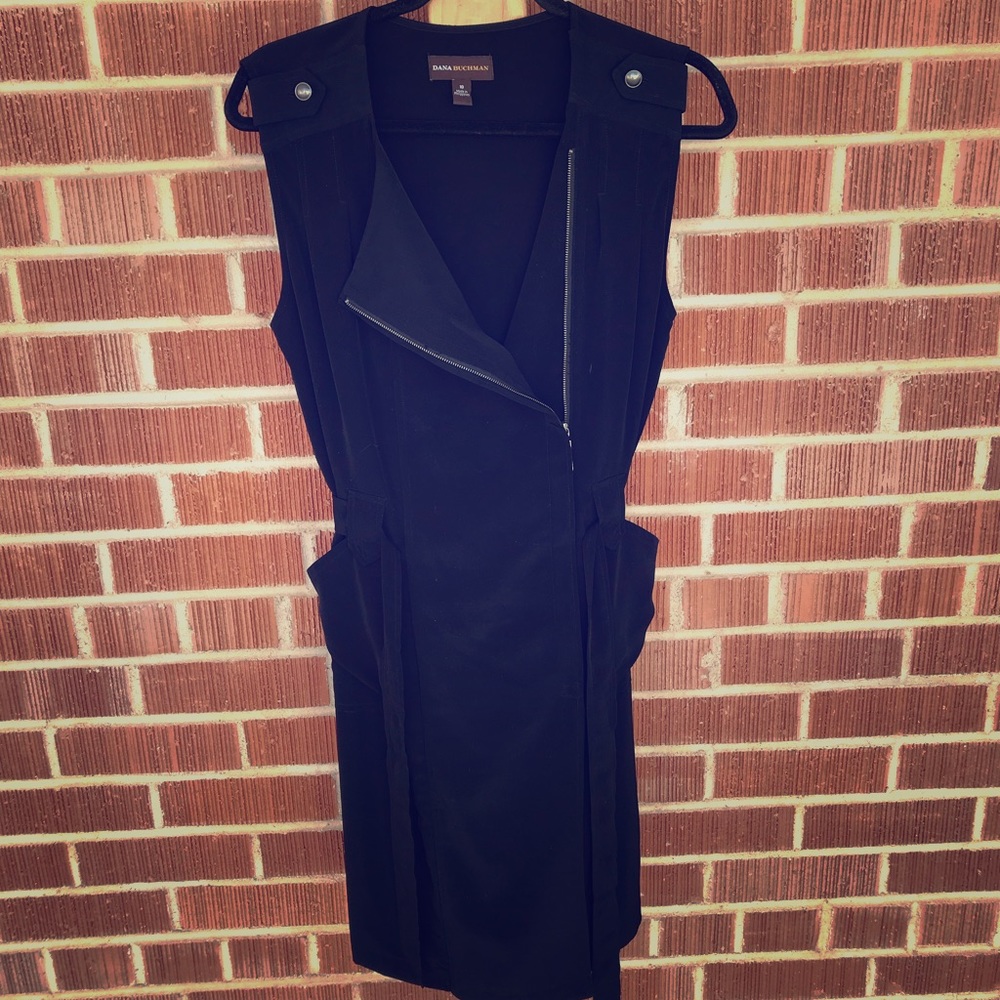 Dana Buchman black dress sz 10
